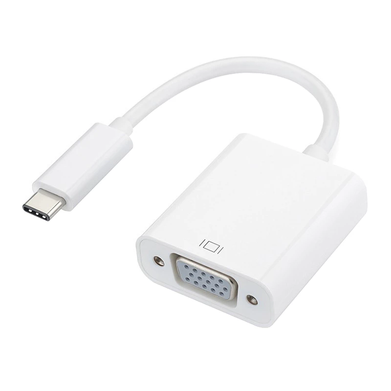 Adaptador Type-C a VGA 1080P Gizzu Poly