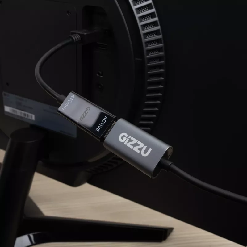 Gizzu Adaptador VGA a HDMI 1080P con audio