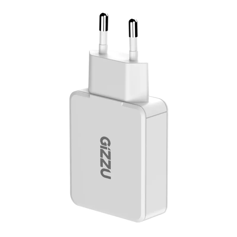 Gizzu Cargador de pared GaN 65W de 2 puertos