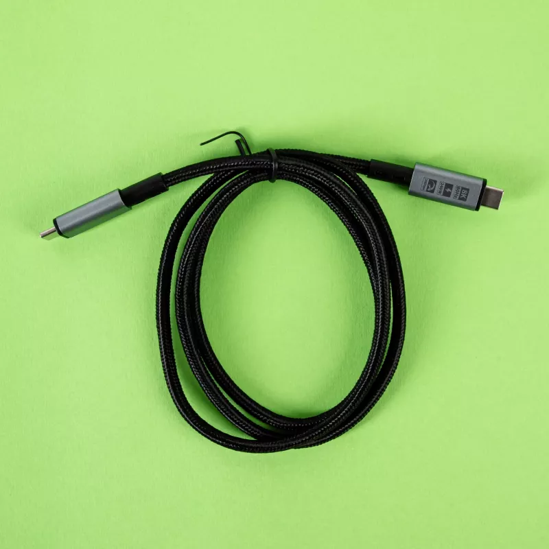 Cable USB-C a USB-C GIZZU 240W 20Gbps 2m negro