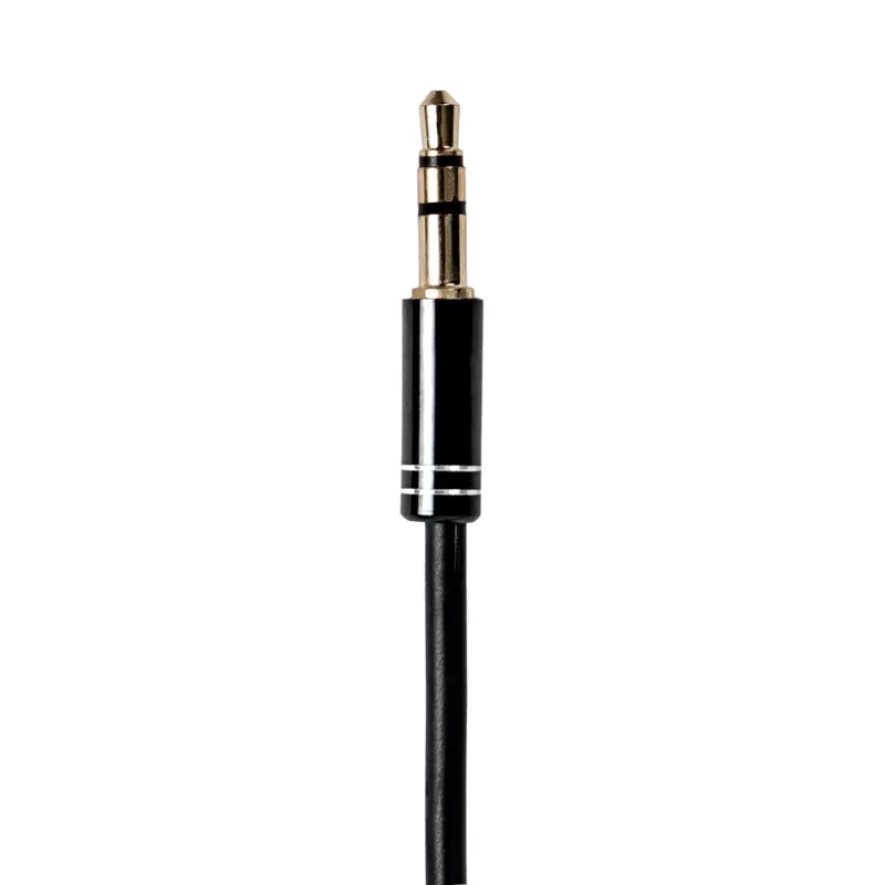 Gizzu Cable divisor de audio de 3 polos - negro