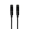 Gizzu Cable divisor de audio de 3 polos - negro