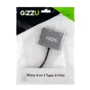 Hub Gizzu 4 en 1 Type-C a HDMI/VGA/USB3.0