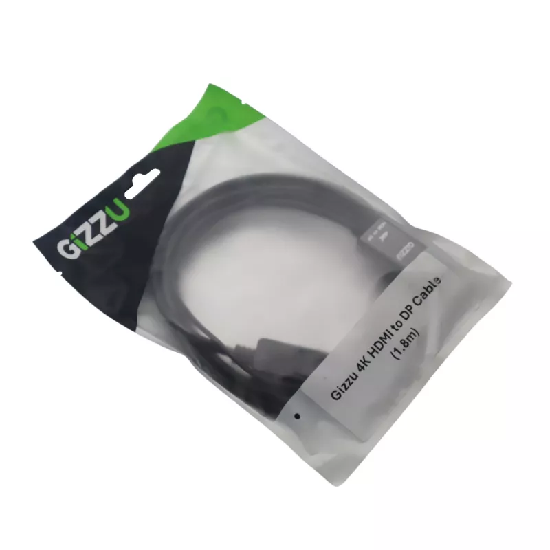 Gizzu Cable convertidor activo HDMI a DisplayPort 4K 1,8 m negro