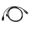Gizzu Cable convertidor activo HDMI a DisplayPort 4K 1,8 m negro