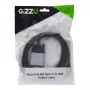 Gizzu Cable adaptador USB-C a VGA Full HD 1,8 m negro