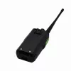 Gizzu Patrol Walkie Talkie Set PMR446 Radio bidireccional de 8 canales con VOX, Scan, Linterna – Negro/Naranja (pack de 2)