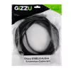 Gizzu Cable alargador activo USB 3.0 5m - negro