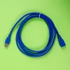 Gizzu Cable de extensión USB 3.0 2m – 5Gbps, conector macho a conector hembra, negro