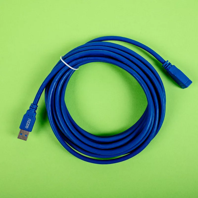 Gizzu cable alargador USB 3.0 5m - Azul