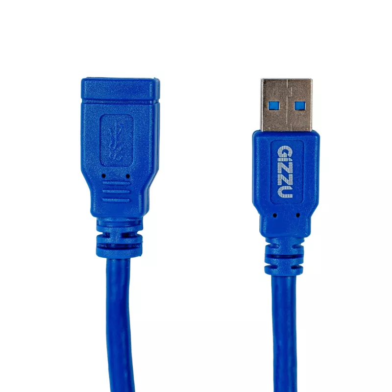 Gizzu cable alargador USB 3.0 5m - Azul