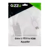 Gizzu Adaptador USB 3.0 a HDMI - salida de vídeo Full HD 1080p, negro