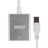 Gizzu Adaptador USB 3.0 a HDMI - salida de vídeo Full HD 1080p, negro