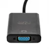Adaptador Gizzu USB 3.0 a VGA – Convertidor de vídeo externo Full HD 1080p, USB-A macho a VGA hembra, alimentado por bus, negro