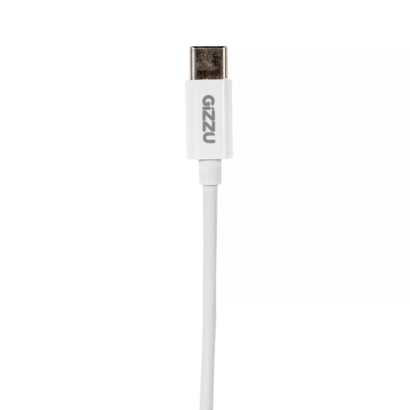 Gizzu adaptador de audio USB Type-C a AUX de 3,5 mm - blanco