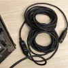 Gizzu Cable de extensión activo USB3.0 10m – Cable repetidor SuperSpeed 5Gbps con amplificador de señal, USB-A macho a hembra, alimentado por bus con puerto DC opcional, negro
