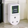 GIZZU Protección de tensión 16A - Protección contra sobretensión y subtensión/sobretensión para electrodomésticos