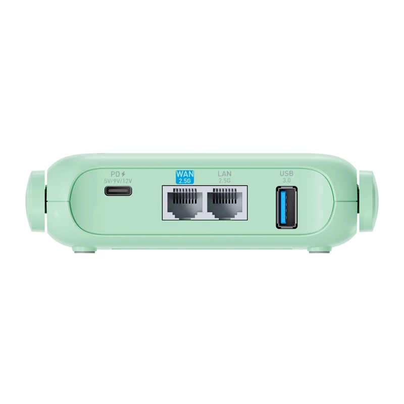 Router GL.iNet Beryl 7 Wi-Fi 7 GL-MT3600BE - Dual-Band, 2,5G Multi-Gigabit, OpenWrt, VPN, USB 3.0, negro