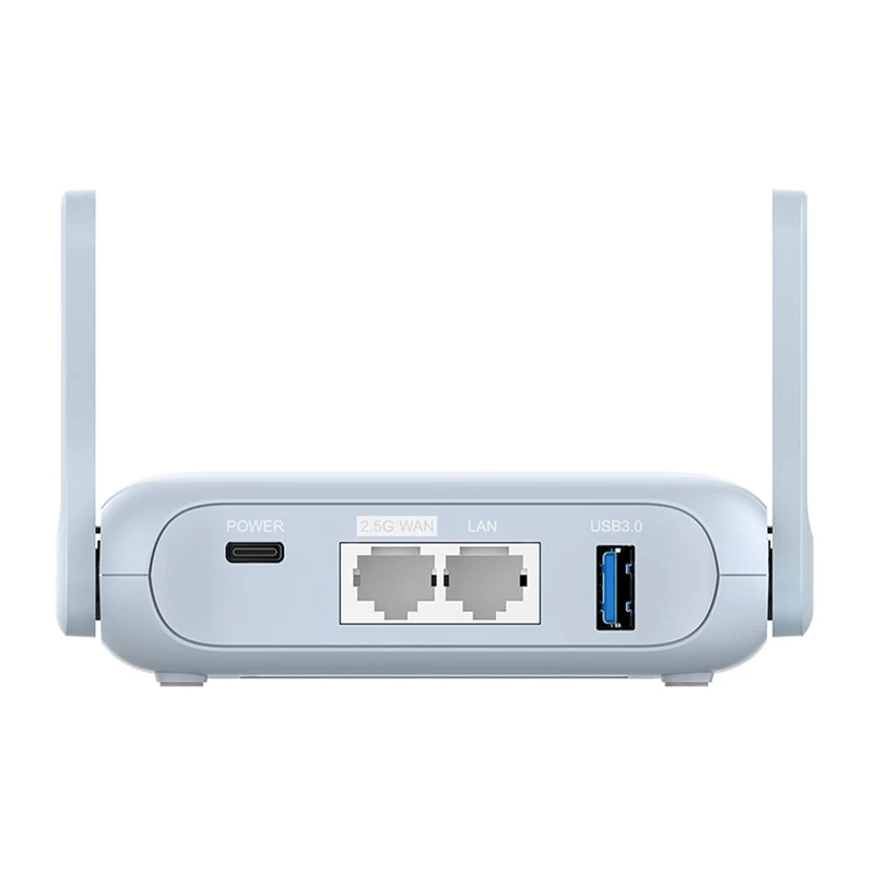GL.iNet Beryl AX GL-MT3000 router de viaje Wi-Fi 6 de bolsillo, AX3000 dual band, WAN 2,5G, LAN 1G, USB 3.0, OpenWrt, VPN, WireGuard, OpenVPN, WPA3, AdGuard Home