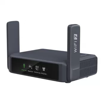 Router WLAN Gigabit de doble banda GL.iNet Slate 7 AC750 con OpenWrt, USB 2.0, ranura MicroSD, soporte VPN