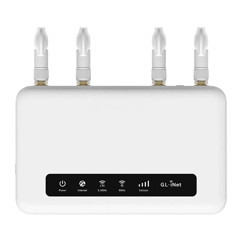 Router inalámbrico GL.iNet Spitz Plus GL-X2000 5G NR Dual-Band Wi-Fi 6 AX3000