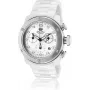 Glam Rock GR50100 Reloj de mujer de cuarzo analógico 42mm Esfera negra Correa de piel