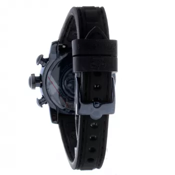 GLAM ROCK GR50112 Miami Reloj cronógrafo de cuarzo suizo para mujer 42mm Silicona negra
