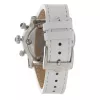 GLAM ROCK Woman GR10101W 46mm reloj de cuarzo suizo silicona blanca