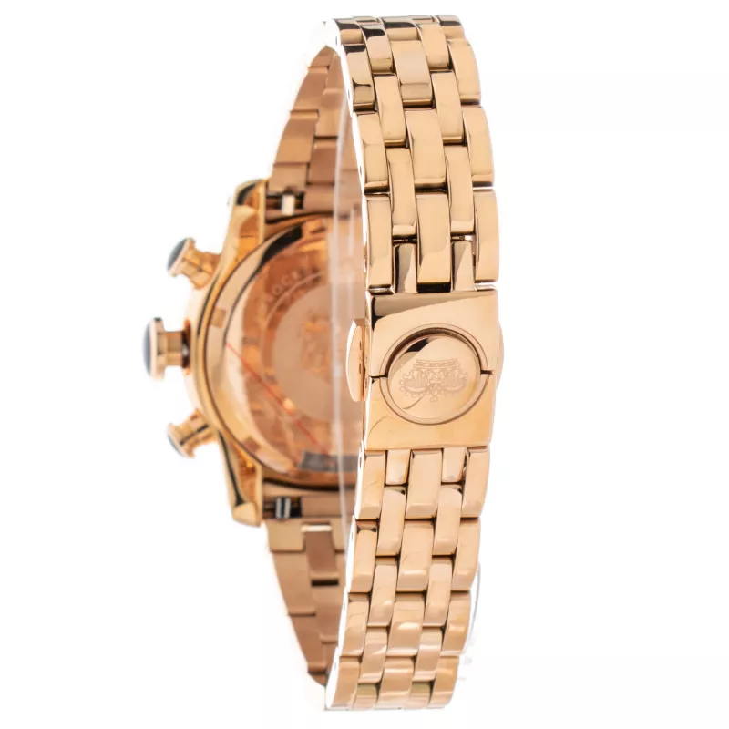 GLAM ROCK Woman GR31112 40mm reloj cronógrafo suizo de cuarzo piel blanca