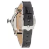 GLAM ROCK reloj de mujer de cuarzo suizo GR32018-BB (44mm) – bisel de cerámica negro, correa de silicona