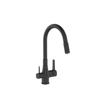 Batidora de mano Glamour negra 400W con filtro