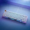 Glorious GMMK 2 Compact teclado - Fox Switches, distribución nórdica, blanco