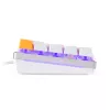 Glorious GMMK 2 Compact teclado - Fox Switches, distribución nórdica, blanco