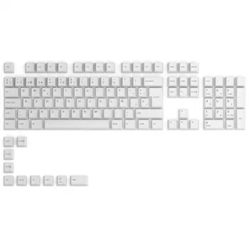 Teclas Glorious GPBT - 115 teclas PBT, ISO, distribución ES, Arctic White