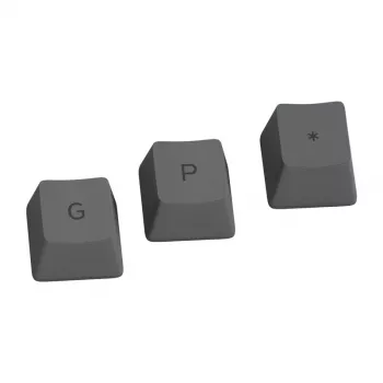 Glorious GPBT Keycaps - 115 teclas PBT, ISO, distribución ES, Black Ash