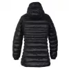Glovii GTFBL chaqueta softshell con calefacción de fibra de carbono para mujer, 3 modos, batería recargable, negro