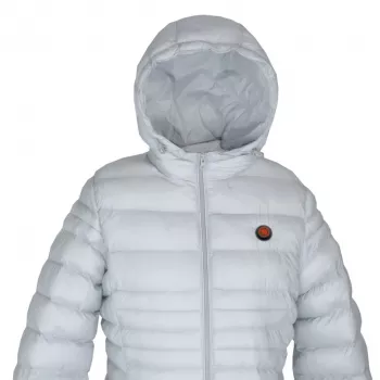 Glovii GTFGM Chaqueta softshell calefactable - negra, unisex, 3 zonas de calor, alimentación USB