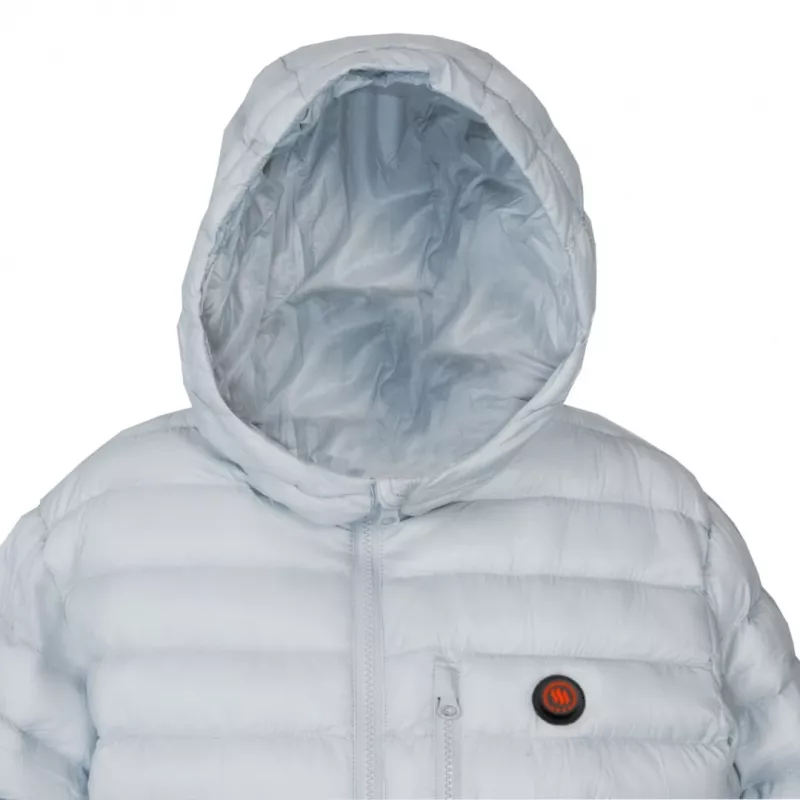 Glovii GTMGL chaqueta con calefacción de fibra de carbono para hombre, negro, talla M