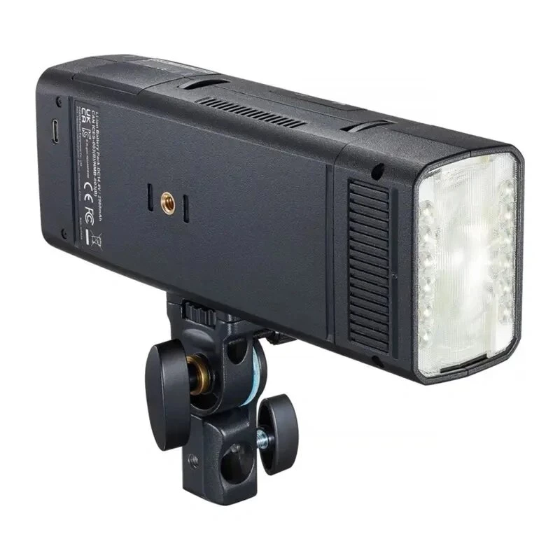 Godox AD200Pro II kit de flash de bolsillo con Bare Bulb y Fresnel Head, 200Ws, TTL/HSS, sistema X de 2,4GHz