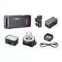 Godox AD200Pro II kit de flash de bolsillo con Bare Bulb y Fresnel Head, 200Ws, TTL/HSS, sistema X de 2,4GHz