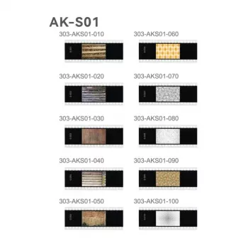Godox AK-S01 Set deslizante de gobos para accesorio de proyección AK-R21 (10 patrones metálicos)