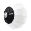 Softbox linterna Godox CS-85D de 85cm con montura Bowens, difusor esférico plegable para flashes de estudio y luces LED
