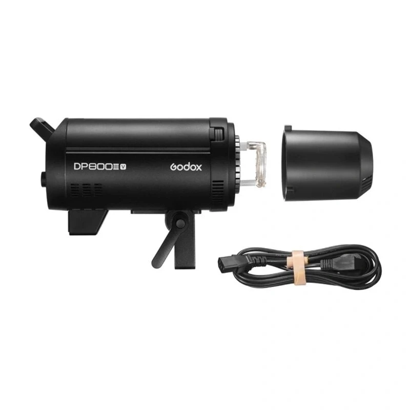 Flash de estudio Godox DP400IIIV 400Ws con luz de modelado LED de 30W, sistema inalámbrico X 2,4G, montura Bowens, 5600K