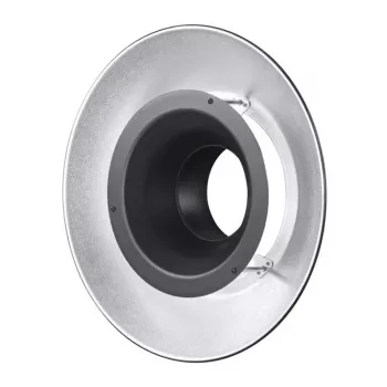 Godox RFT-25S reflector plateado de 25cm para flash de estudio con montura Godox