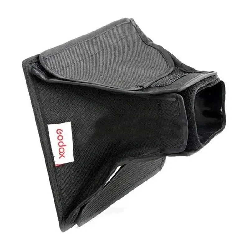 GODOX SB2030 Softbox rectangular 20x30 cm con difusores duales y soporte universal para speedlight