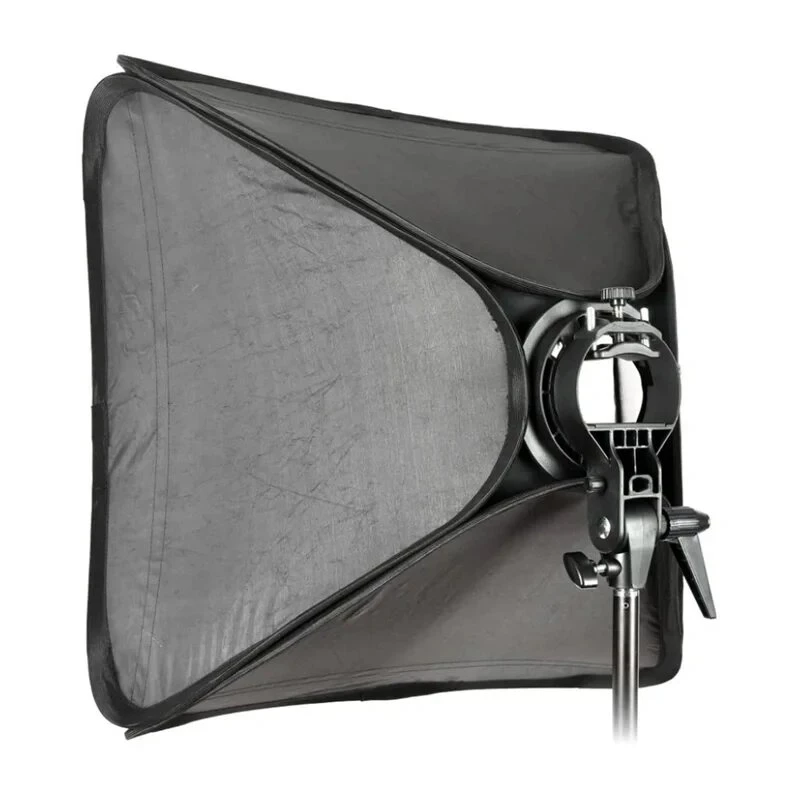 Godox SFGV8080 softbox plateada de 80x80cm con montura Bowens, rejilla de 40°, difusor interior y exterior, montaje rápido