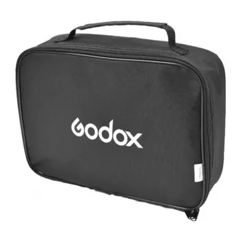 Godox SFUV5050 softbox cuadrada plegable de 50x50 cm con montura tipo S, interior plateado, difusores extraíbles y bolsa de transporte