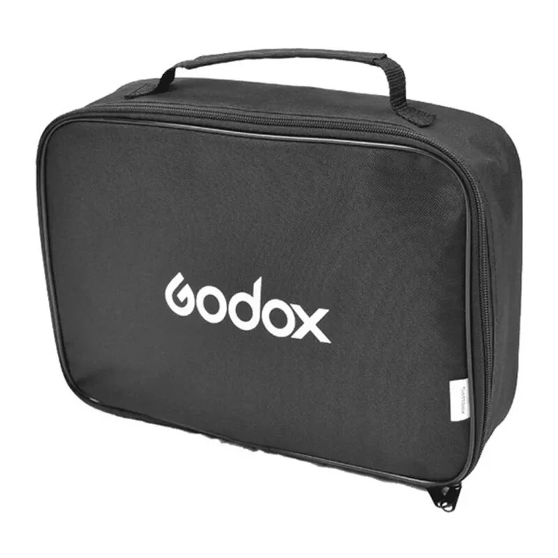 Godox SFUV5050 softbox cuadrada plegable de 50x50 cm con montura tipo S, interior plateado, difusores extraíbles y bolsa de transporte