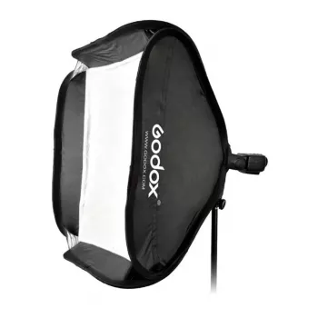 Godox SFUV6060 soporte S-Type para flash con softbox 60x60cm y bolsa de transporte kit