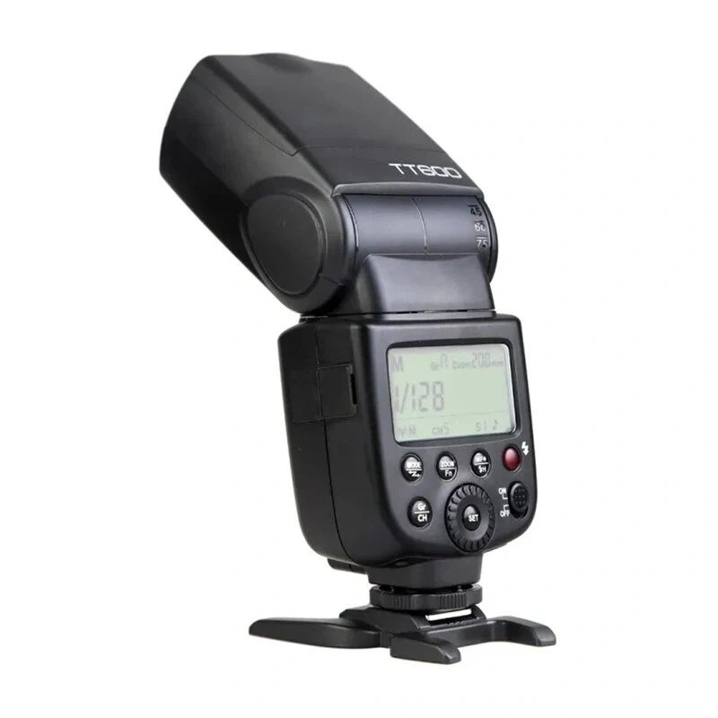 Flash para cámara Godox TT600 con sistema inalámbrico X 2,4G, GN60, HSS hasta 1/8000s, modo manual y multi